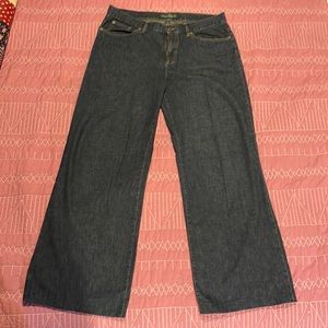 Ralph Lauren wide leg women’s jeans, size 14